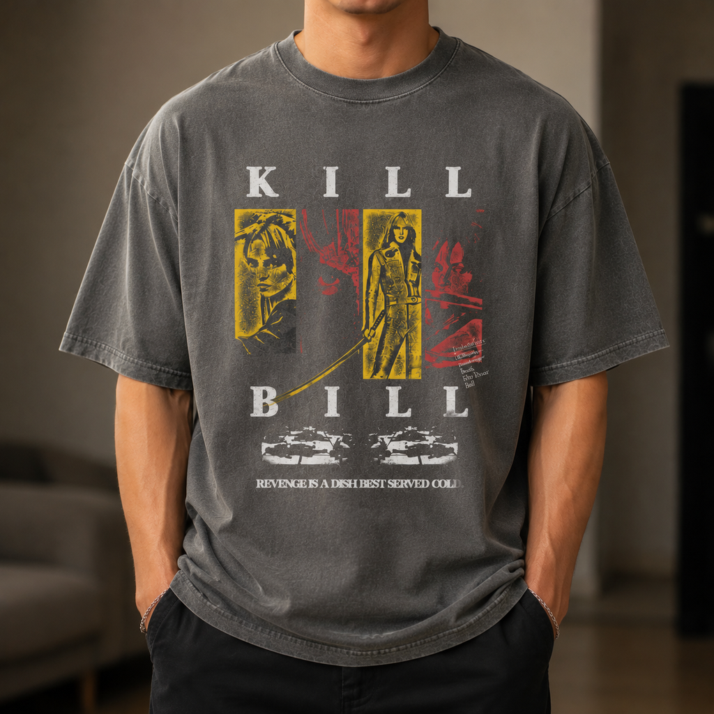 File Grap Kill Bill Shirt, The Bride Beatrix Kiddo Uma Thurman Movie Poster Grap ...