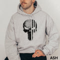 American Flag Skull Hoodie Sweatshirt
