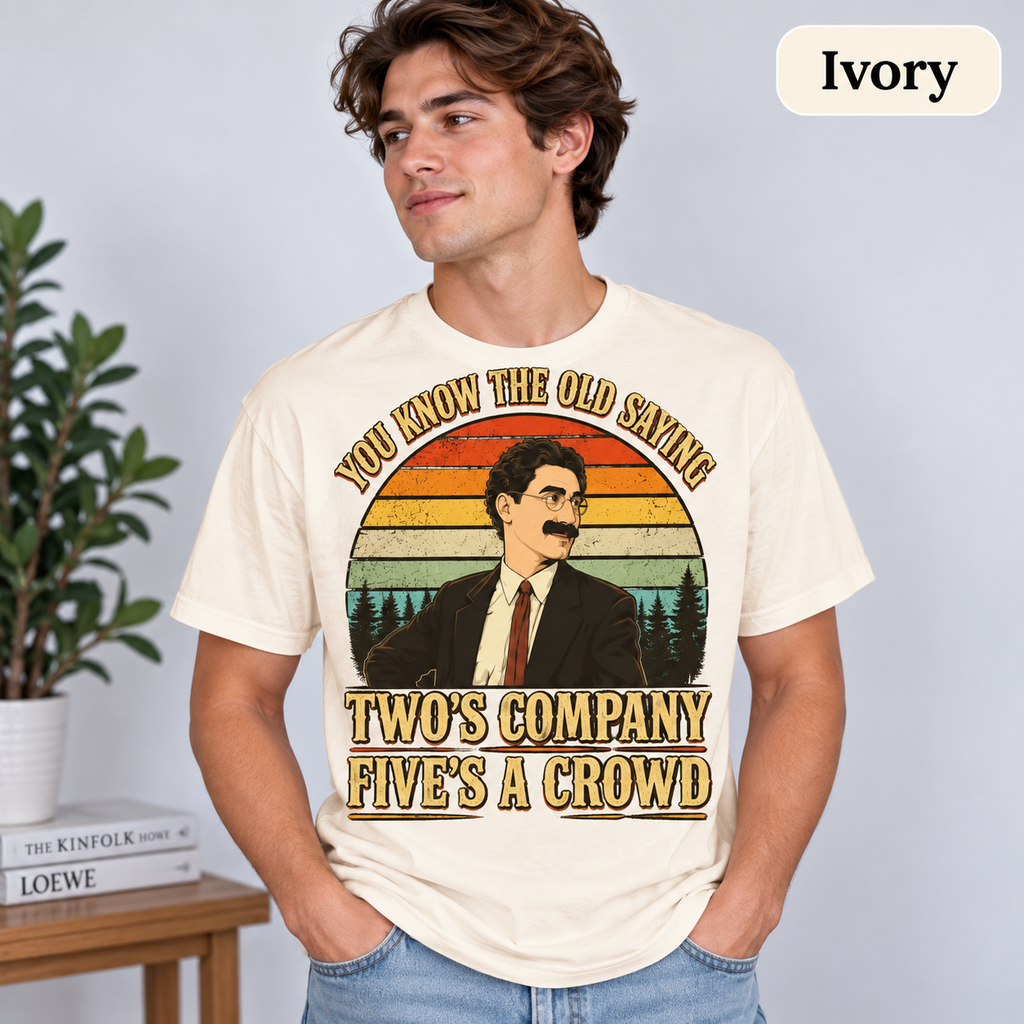 A Night at the Opera Vintage T-Shirt, Groucho Marx Movie Quote Graphic Tee