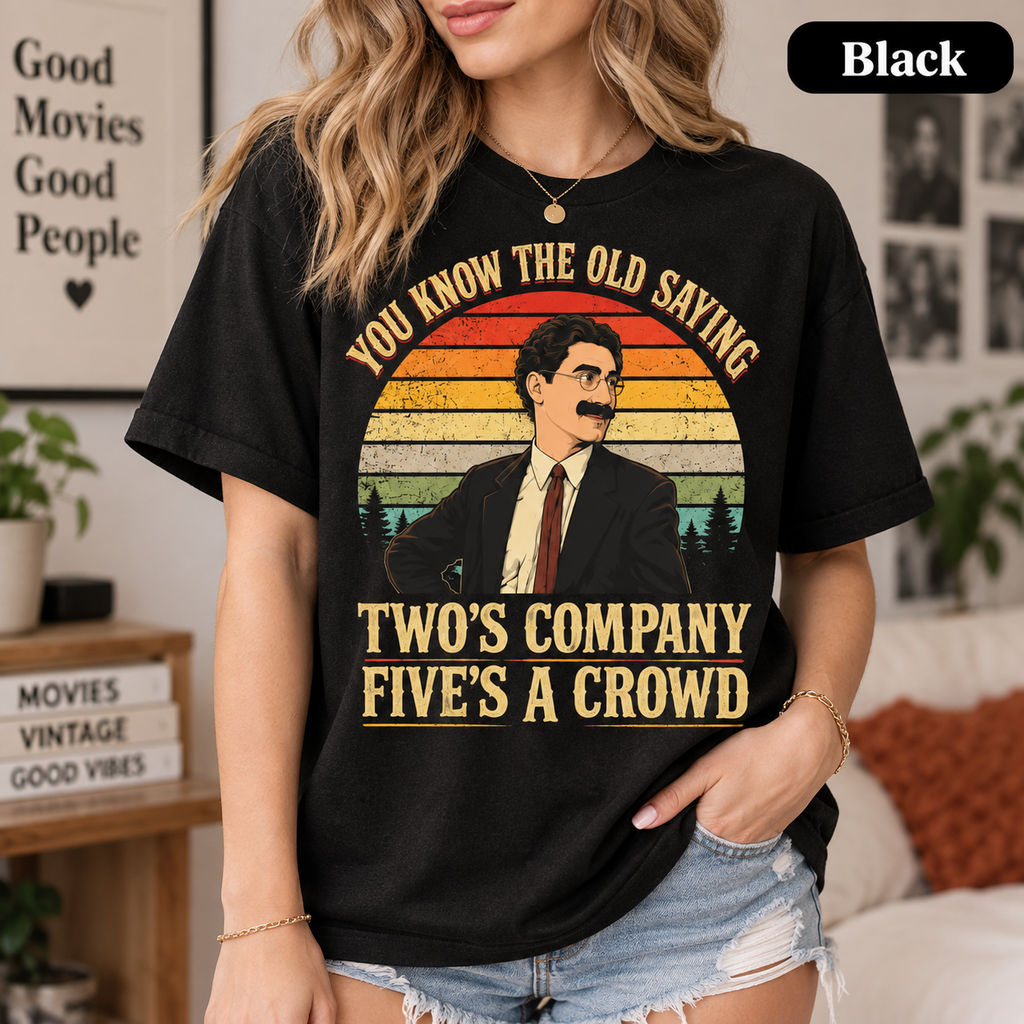A Night at the Opera Vintage T-Shirt, Groucho Marx Movie Quote Graphic Tee
