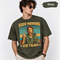 Good Morning Vietnam Vintage T-Shirt, Adrian Cronauer Movie Graphic Tee