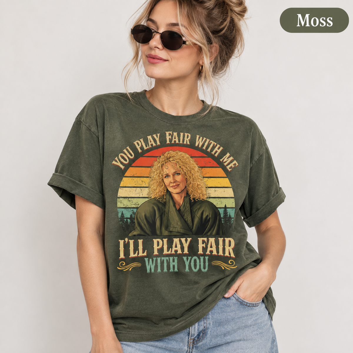 Alex Forrest "You Play Fair With Me, I'll Play Fair With You" Vintage T-Shirt