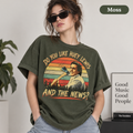 American Psycho Patrick Bateman "Do You Like Huey Lewis and the News?" Vintage T-Shirt