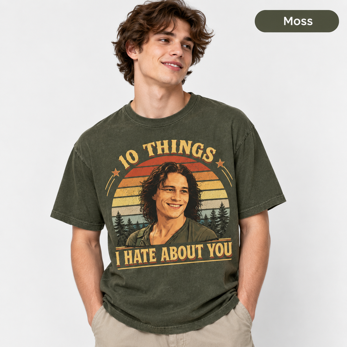 10 Things I Hate About You Shirt, Vintage 90s Movie Graphic T-Shirt
