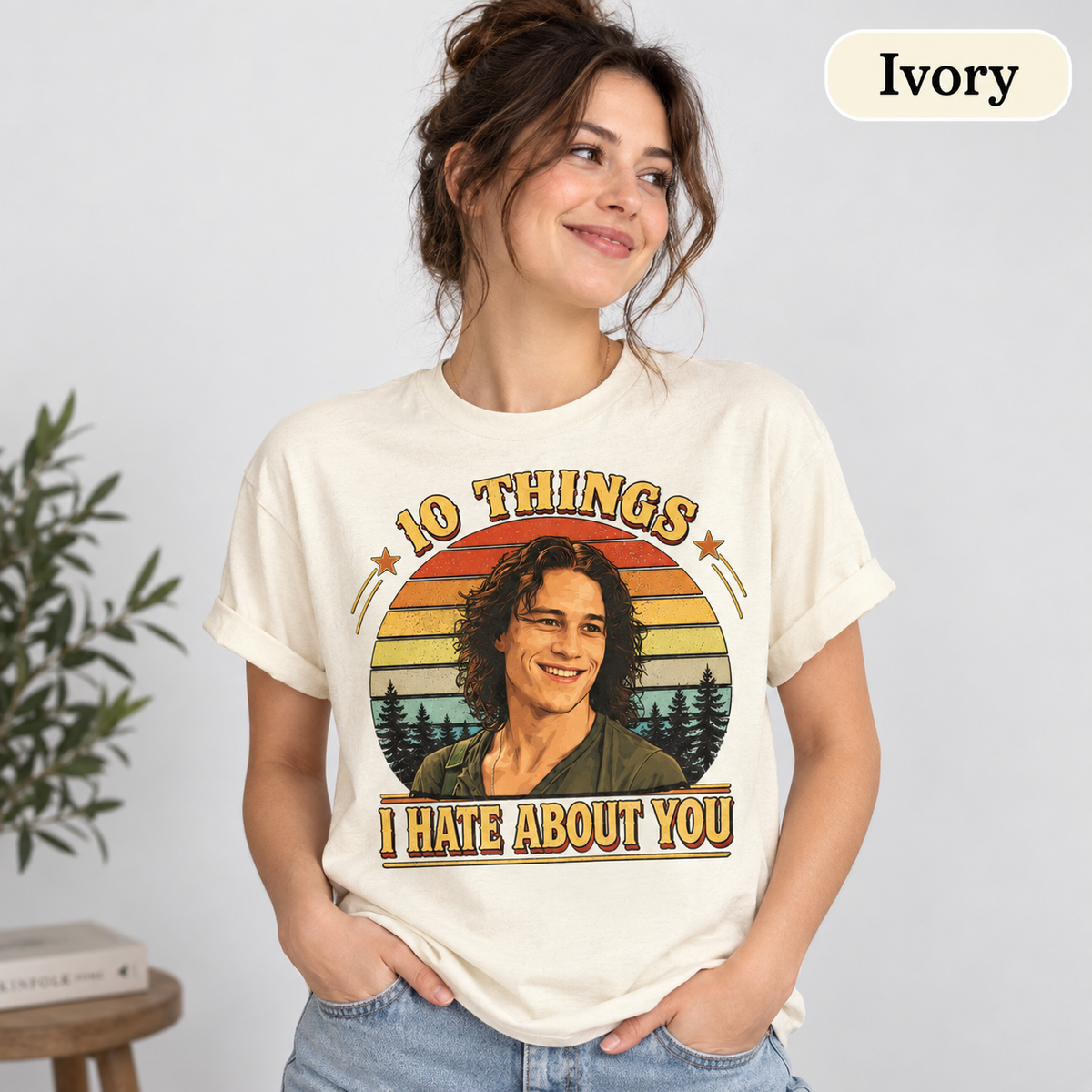 10 Things I Hate About You Shirt, Vintage 90s Movie Graphic T-Shirt