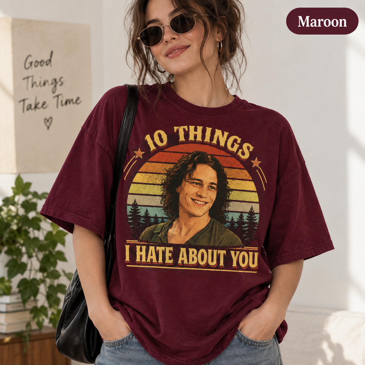 10 Things I Hate About You Shirt, Vintage 90s Movie Graphic T-Shirt