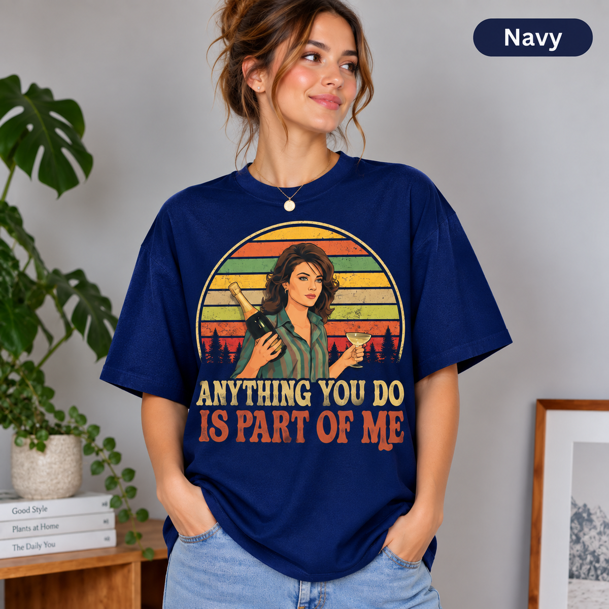 Anything You Do Is Part Of Me Vintage T-Shirt, Retro Movie Quote Graphic Tee