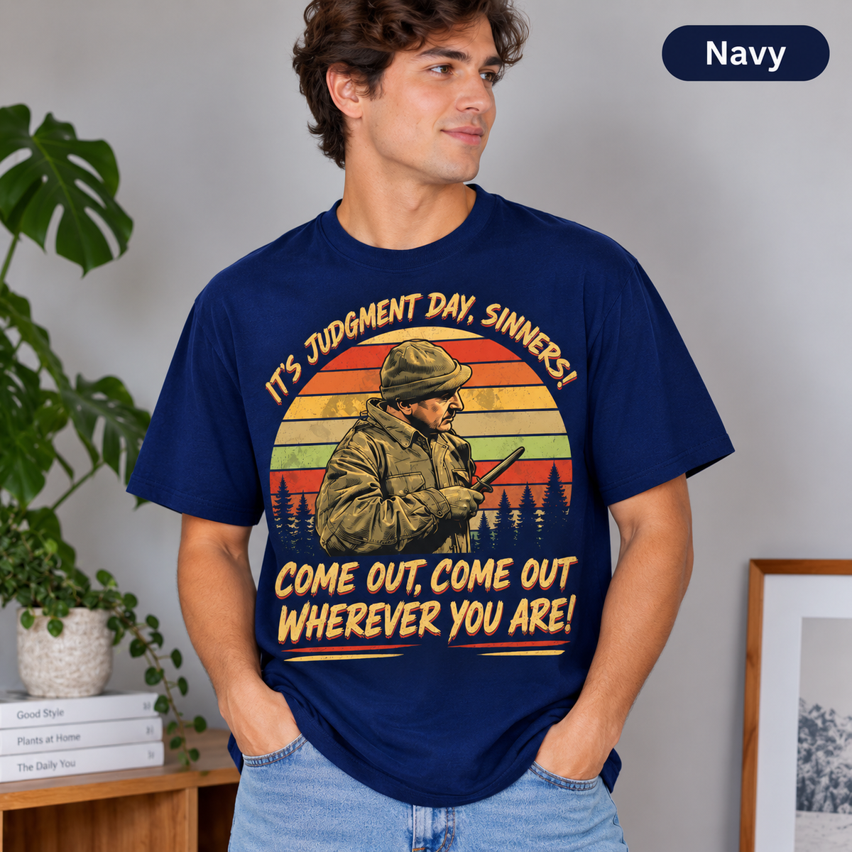 Archer J. Maggott "It's Judgment Day, Sinners! Come Out, Come Out, Wherever You Are!" Vintage T-Shirt
