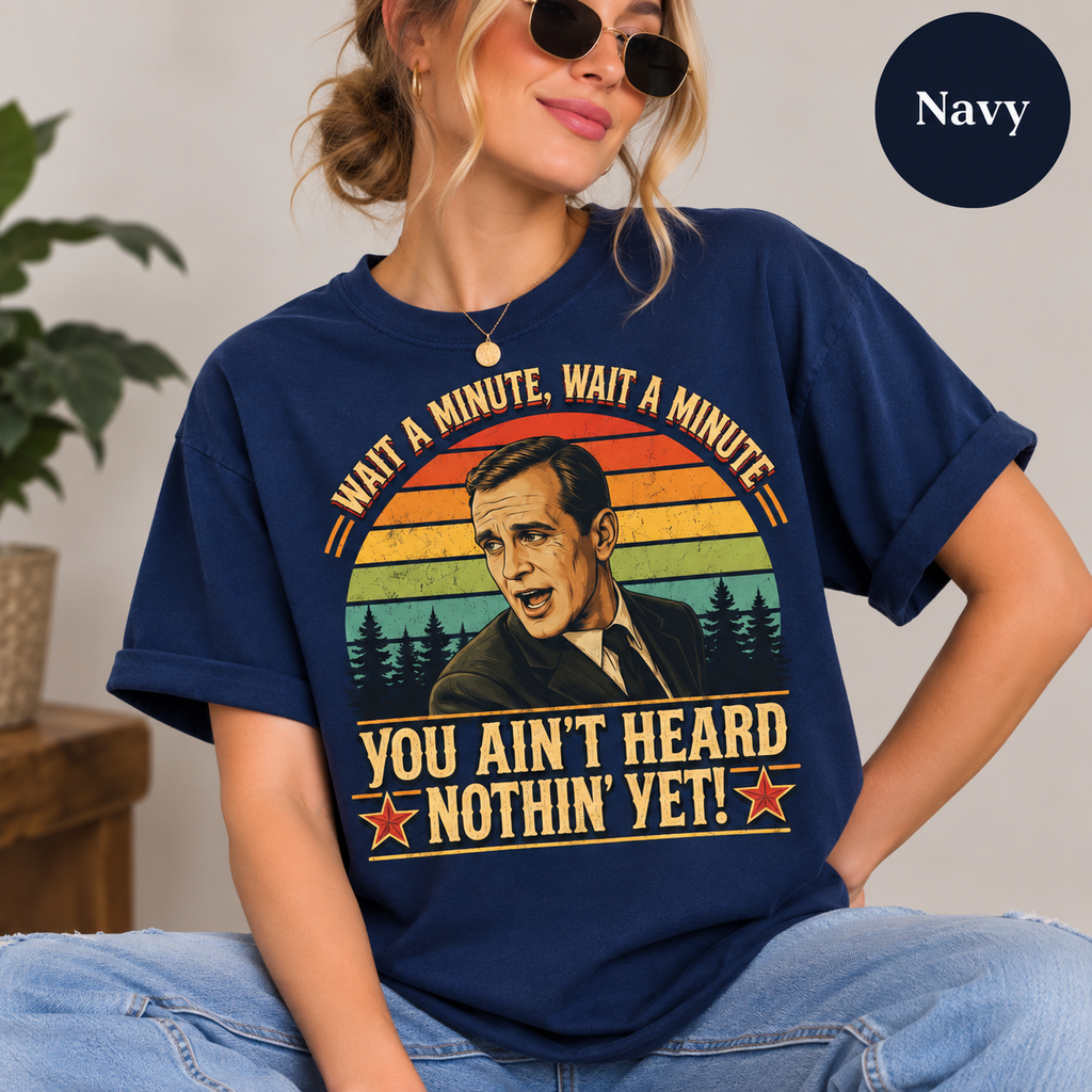 Al Jolson Wait a Minute You Ain't Heard Nothin' Yet Vintage T-Shirt