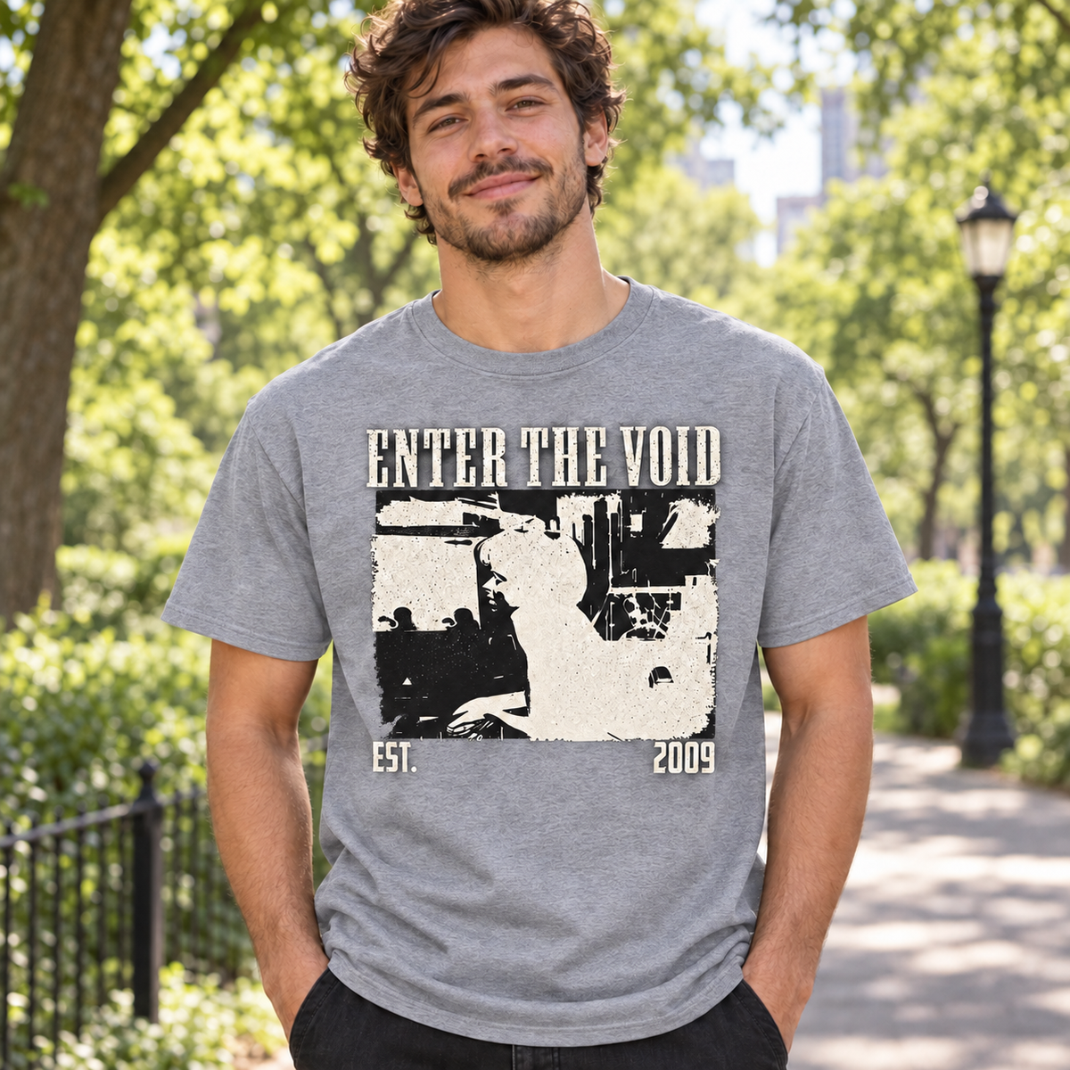 Enter the Void Movie T-Shirt, Retro Psychedelic Film Graphic Tee