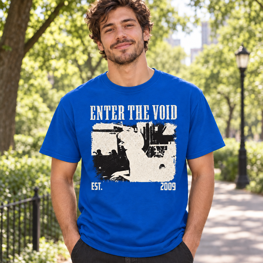Enter the Void Movie T-Shirt, Retro Psychedelic Film Graphic Tee