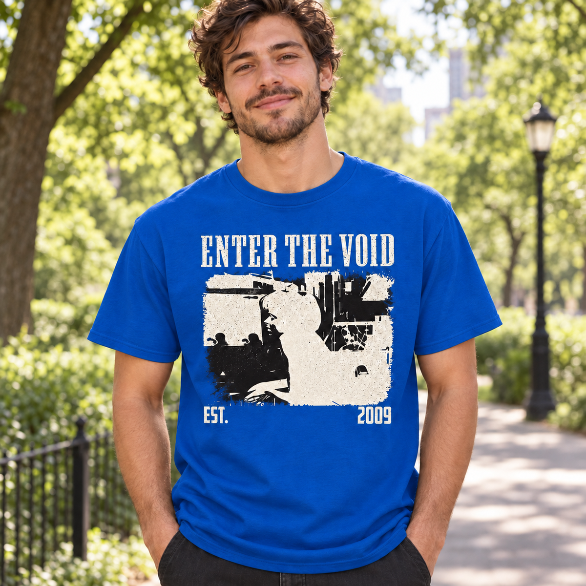 Enter the Void Movie T-Shirt, Retro Psychedelic Film Graphic Tee