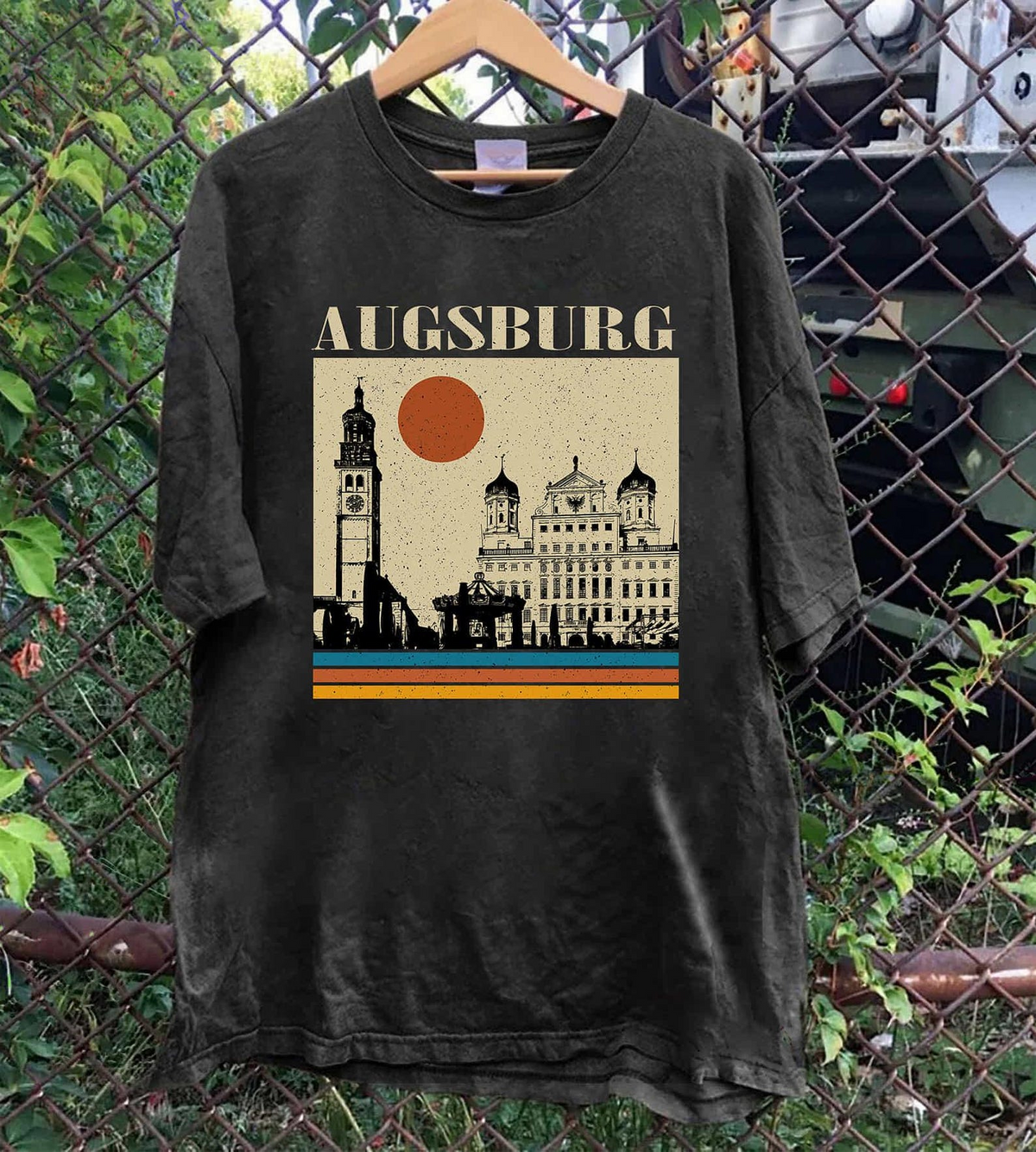 Augsburg Germany Shirt, German City Travel T-Shirt & Sweatshirt