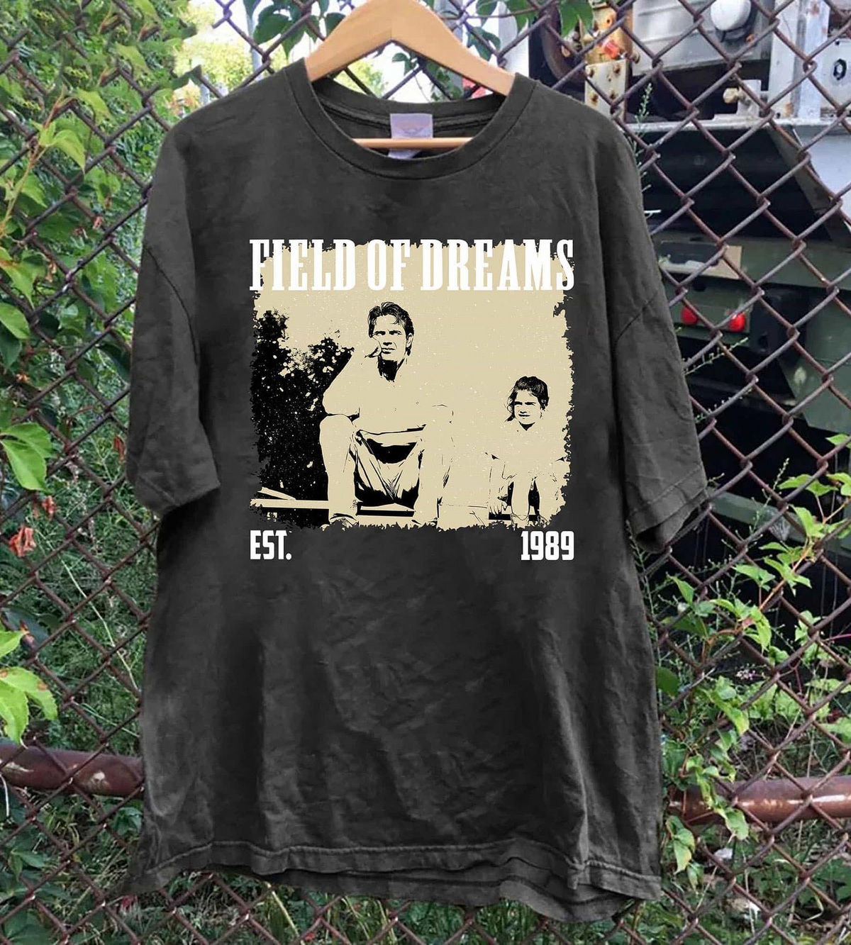 Field of Dreams T-Shirt, Vintage 1989 Baseball Movie Graphic Tee