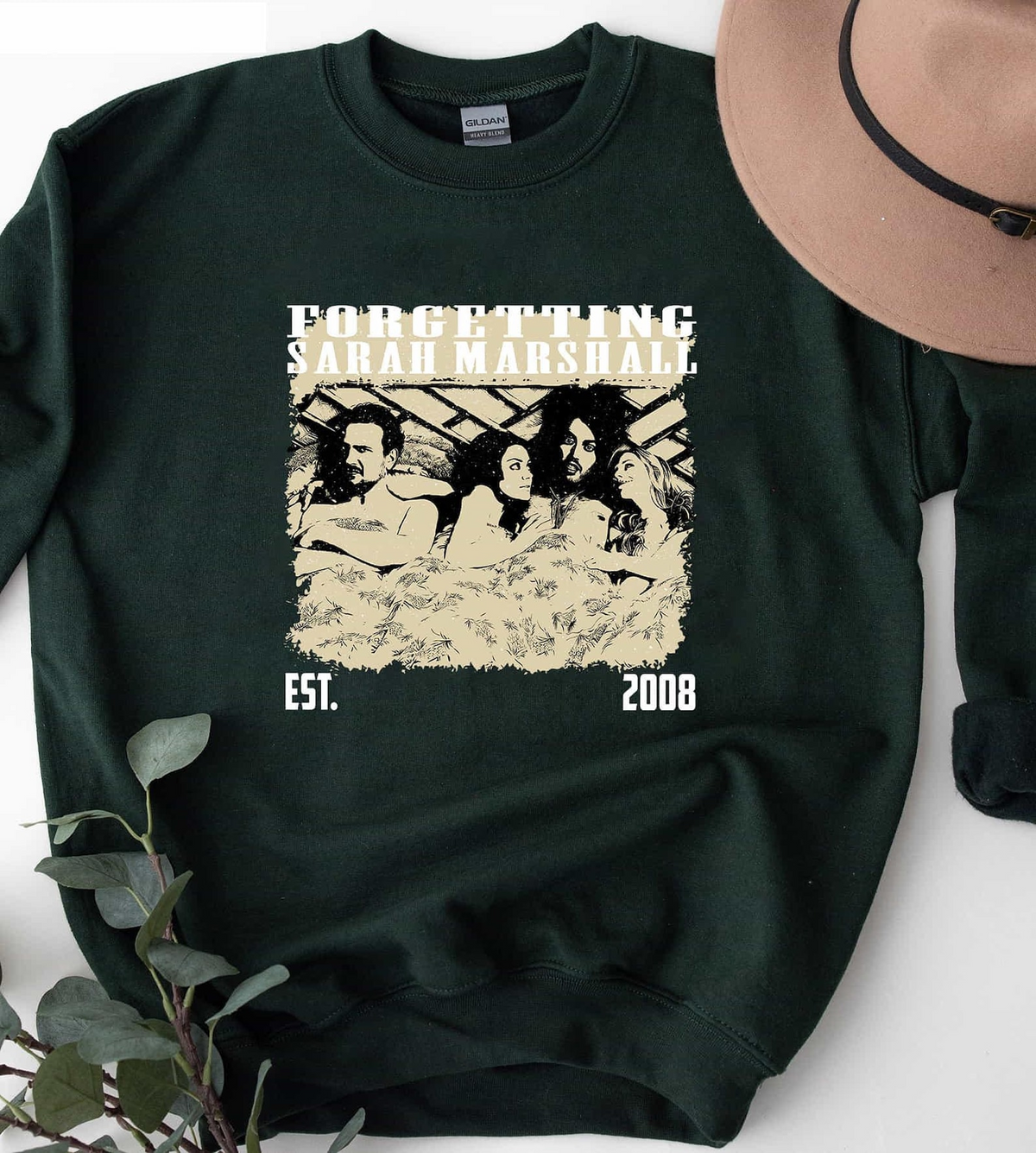 Forgetting Sarah Marshall 2008 T-Shirt, Retro Romantic Comedy Movie Tee