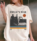 Foyle's War Retro Sunset T-Shirt, British Mystery TV Series Graphic Tee