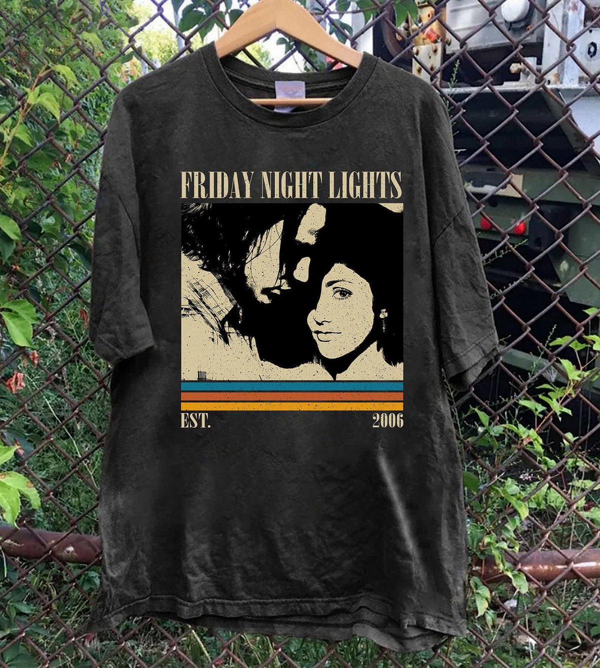 Friday Night Lights Retro Sunset T-Shirt, Vintage Football Graphic Tee