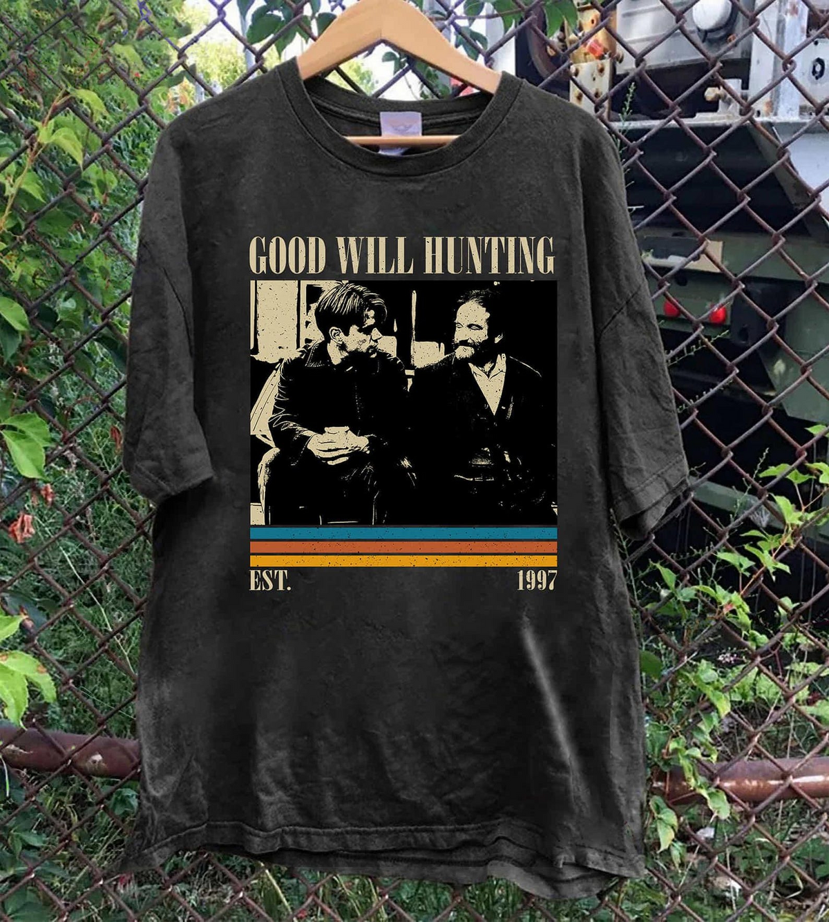 Good Will Hunting Retro T-Shirt, 1997 Classic Movie Graphic Tee, Vintage Film Fan Shirt