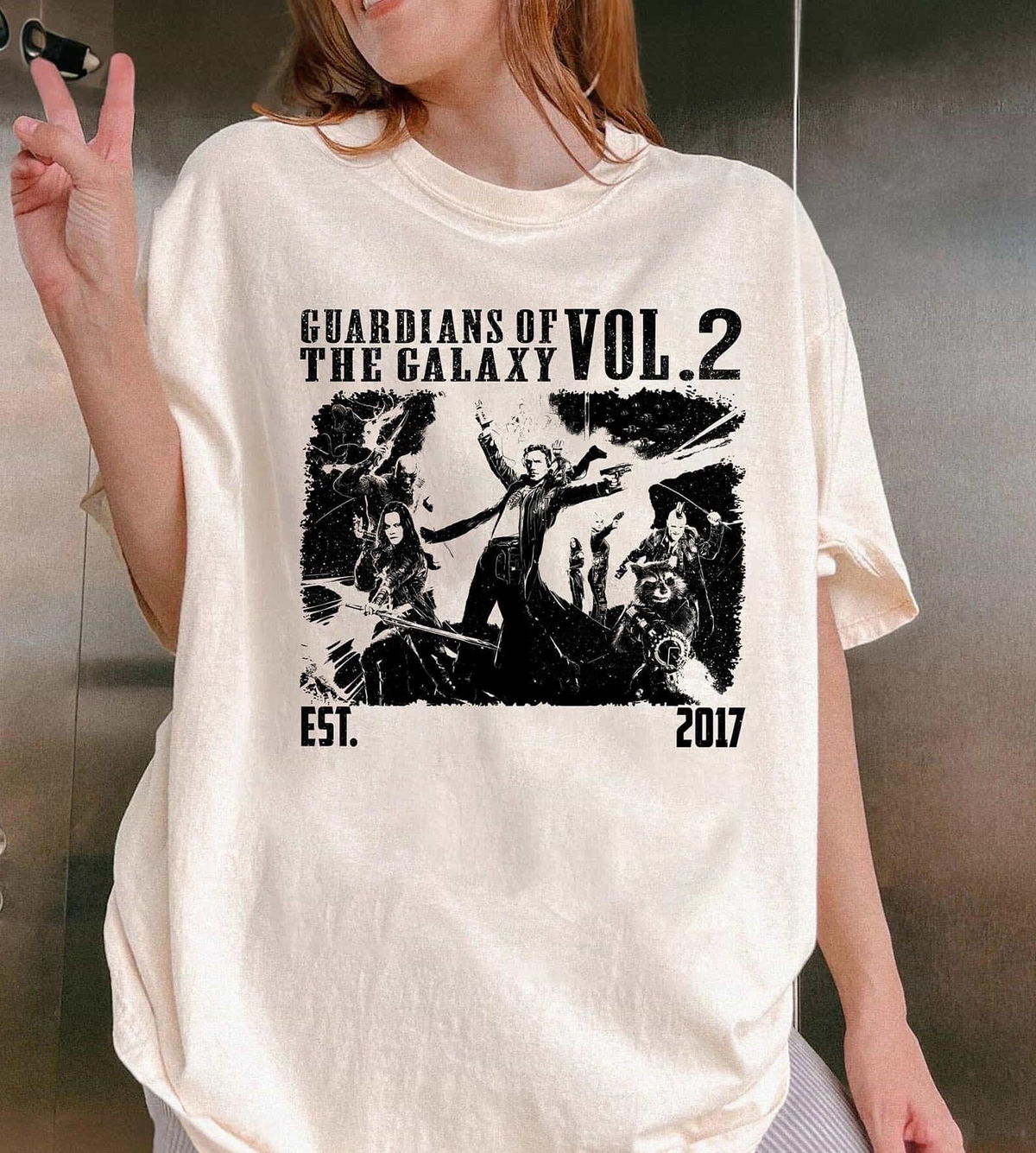 Guardians of the Galaxy Vol. 2 T-Shirt, Vintage Movie Graphic Tee, Unisex Fan Shirt