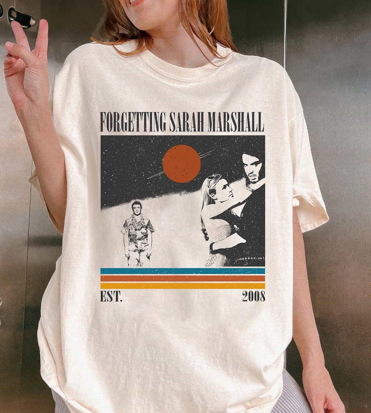 Forgetting Sarah Marshall 2008 Movie T-Shirt, Retro Comedy Graphic Tee