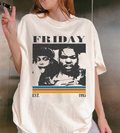 Friday 1995 Movie T-Shirt, Craig and Smokey Retro Comedy Graphic Tee