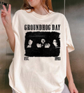 Groundhog Day 1993 Movie T-Shirt, Vintage Cult Classic Graphic Tee, Retro Movie Fan Shirt