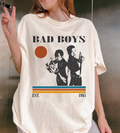 Bad Boys 1995 Movie Poster T-Shirt, Retro Action Film Tee