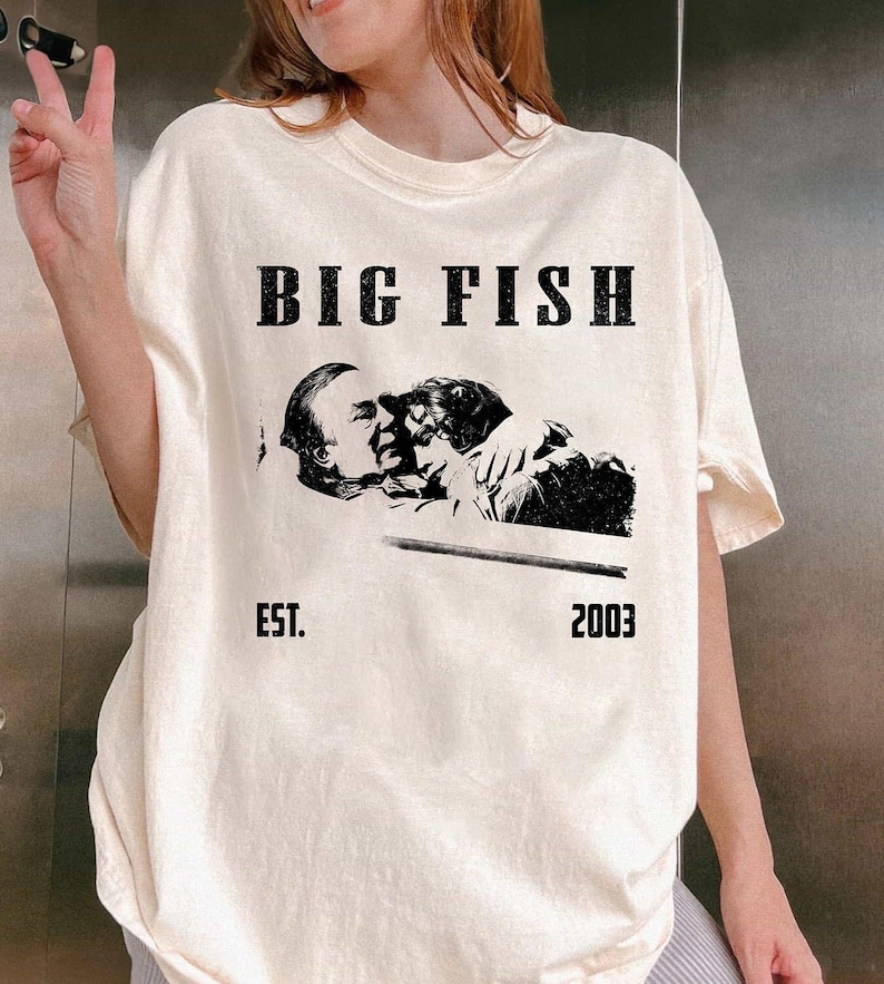 Big Fish Movie T-Shirt, Edward Bloom Graphic Tee
