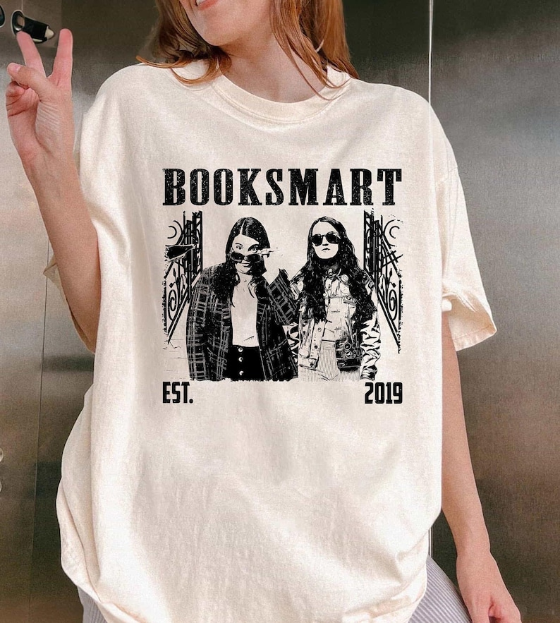 Booksmart T-Shirt for Book Lovers, Bookworm Graphic Tee