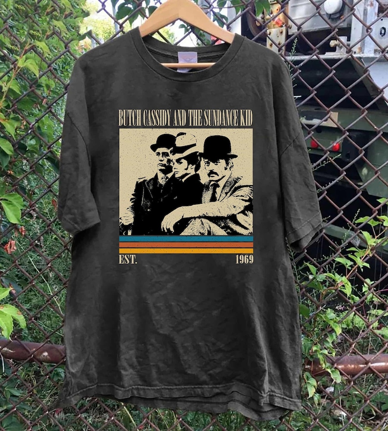 Butch Cassidy and the Sundance Kid T-Shirt, Vintage Western Movie Tee