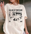 Call Me By Your Name T-Shirt, Vintage Italian Summer Film Tee