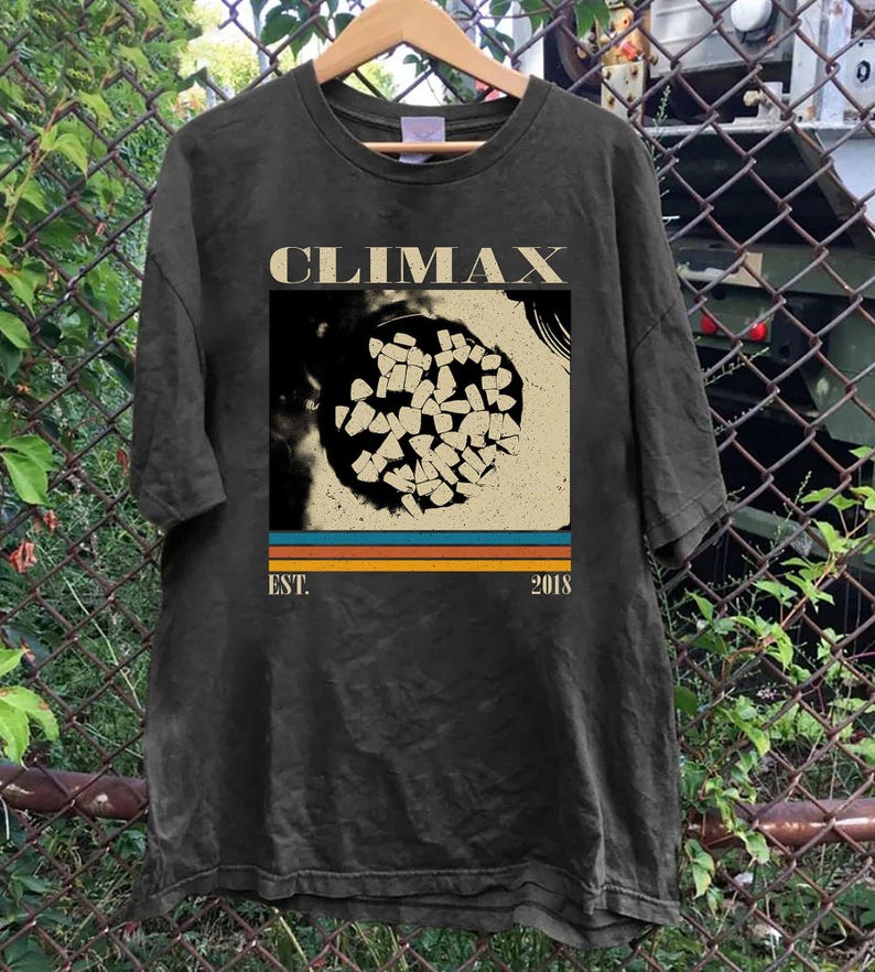 Climax Graphic T-Shirt, Unisex Casual Tee