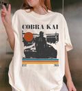 Cobra Kai Johnny Lawrence T-Shirt, Retro Karate Graphic Tee