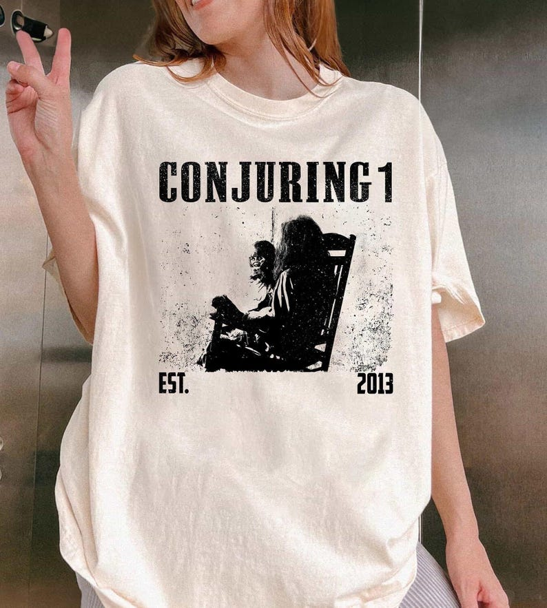 The Conjuring Movie T-Shirt, Supernatural Horror Graphic Tee