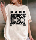 DARK Series Jonas & Martha T-Shirt, Vintage Sci-Fi Graphic Tee