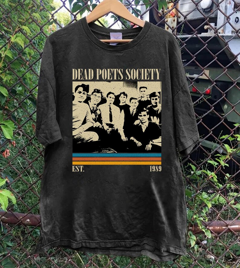 Dead Poets Society Movie T-Shirt, Classic Film Graphic Tee