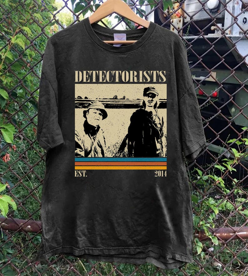 Detectorists TV Show T-Shirt, Andy & Lance Retro Graphic Tee