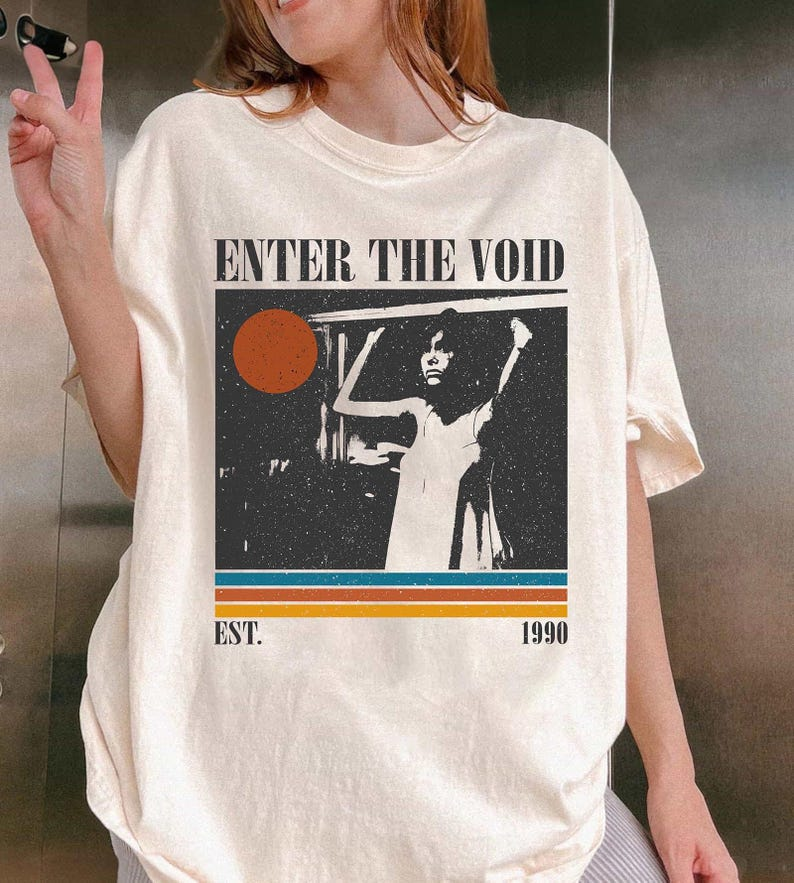 Enter the Void T-Shirt, Psychedelic Cinema Graphic Tee