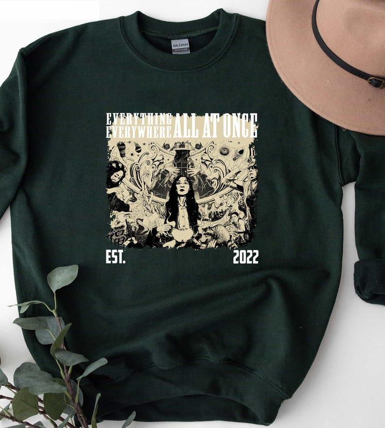 Everything Everywhere All at Once T-Shirt, Multiverse Movie Graphic Tee