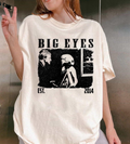 Big Eyes Movie Poster T-Shirt, Tim Burton Film Graphic Tee