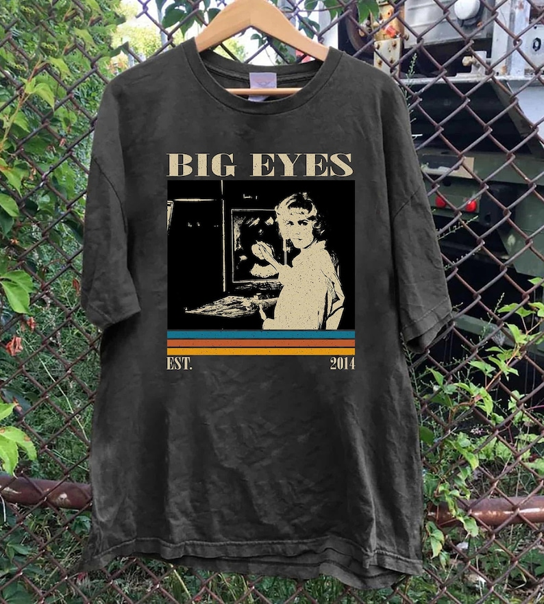Big Eyes Margaret Keane Art T-Shirt, Vintage Movie Graphic Tee