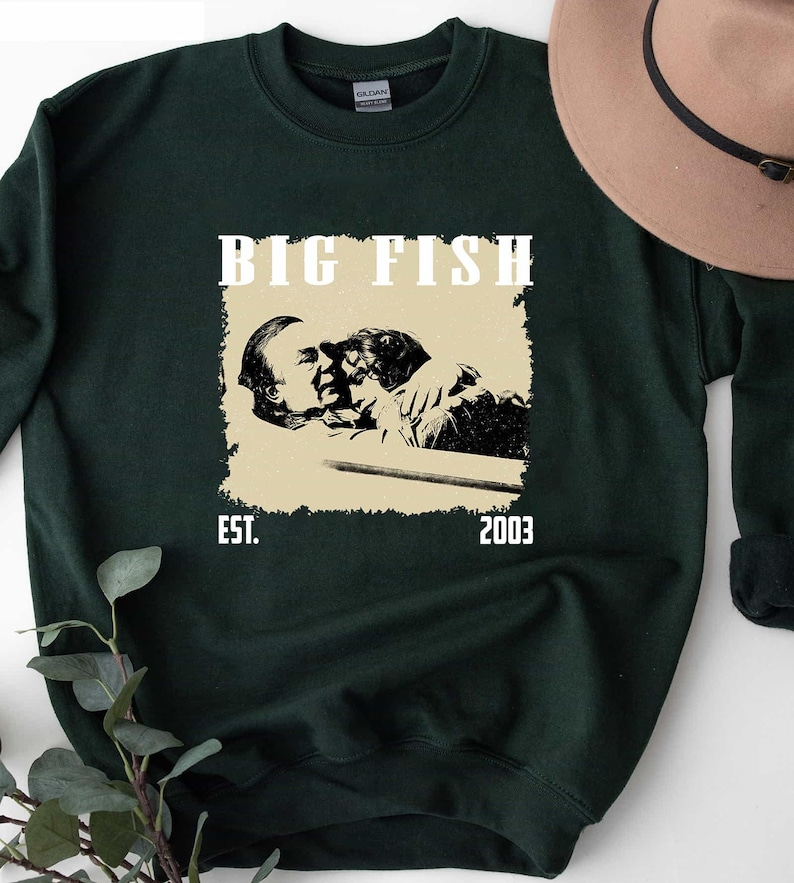 Big Fish Movie T-Shirt, Edward Bloom Graphic Tee
