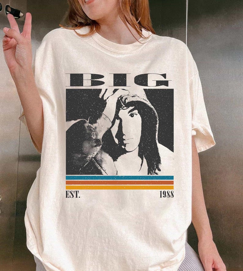 Big 1988 Movie T-Shirt, Classic Comedy Graphic Tee
