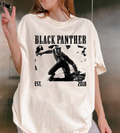 Black Panther 2018 Movie T-Shirt, Wakanda Forever Tribute Tee
