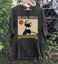 Black Swan Movie Poster T-Shirt, Retro Ballet Graphic Tee