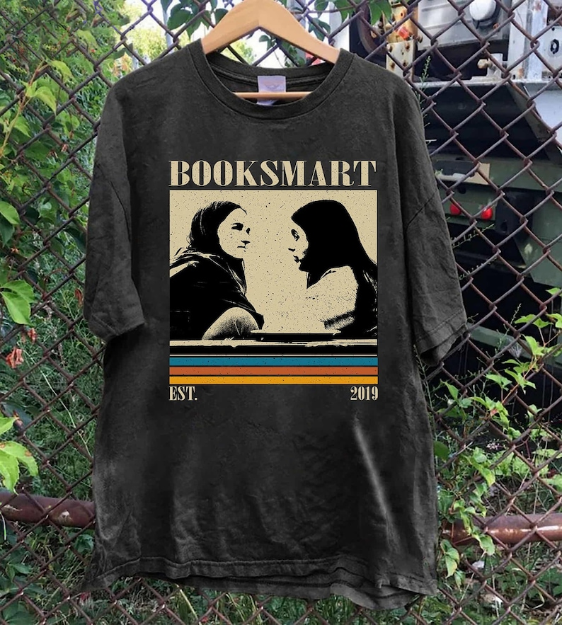 Booksmart 2019 Movie T-Shirt, Retro Comedy Film Graphic Tee