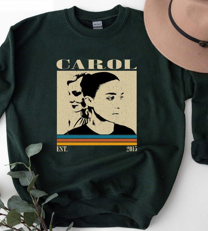 Carol Movie T-Shirt, Vintage 1950s Romantic Drama Graphic Tee