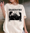 Children of Men Movie T-Shirt, Vintage Dystopian Sci-Fi Graphic Tee