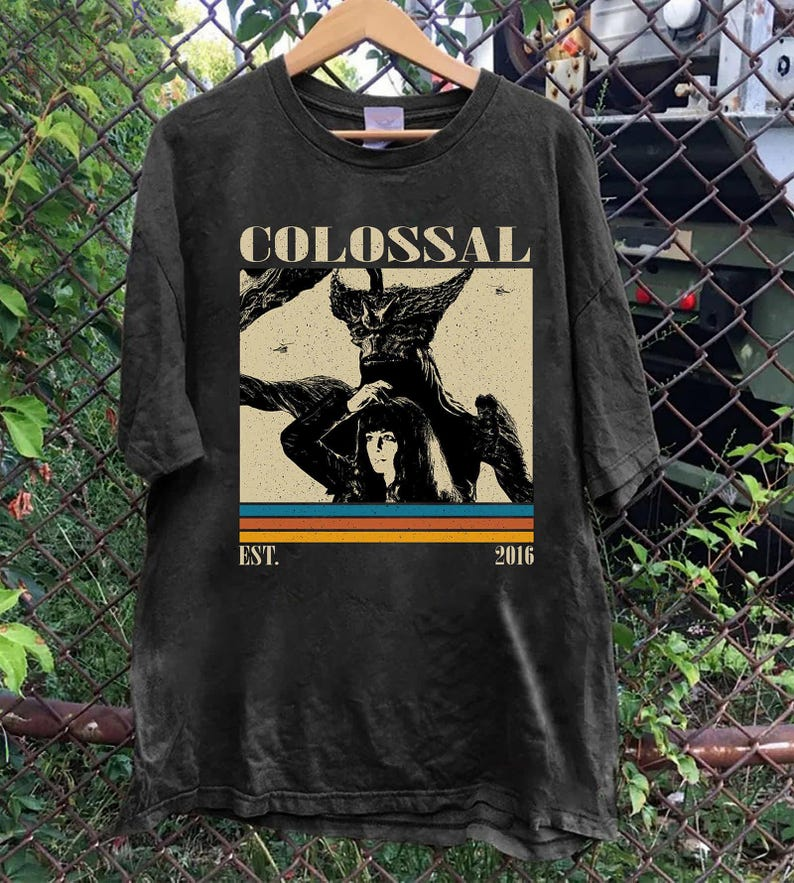 Colossal Movie T-Shirt, Vintage Kaiju Monster Graphic Tee