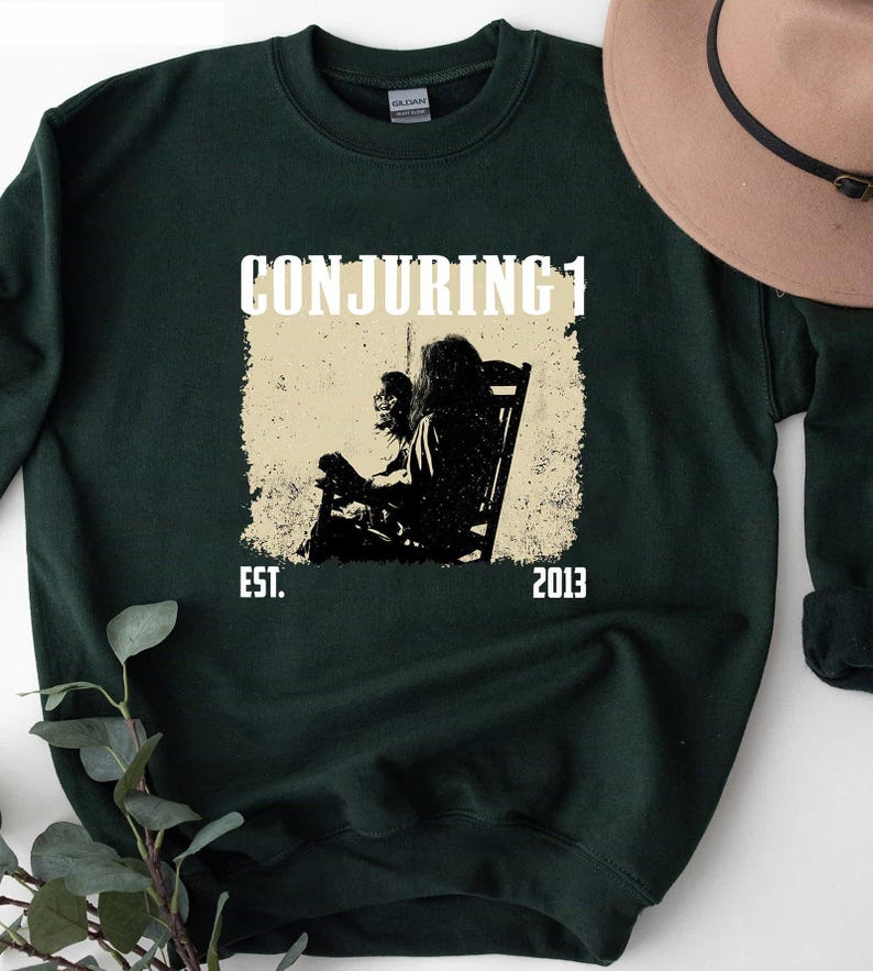 The Conjuring Movie T-Shirt, Supernatural Horror Graphic Tee